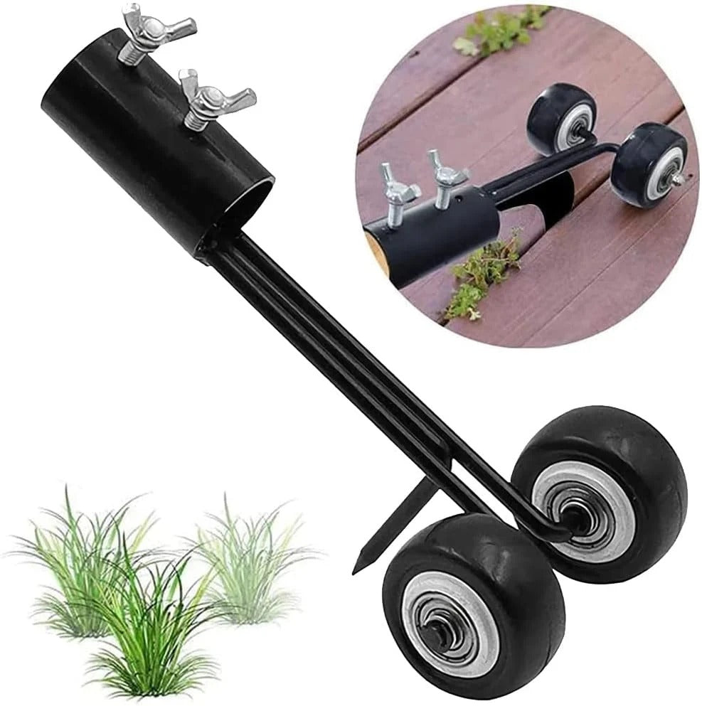 Rolling Weed Removal Tool for Paver Joints & Driveways
