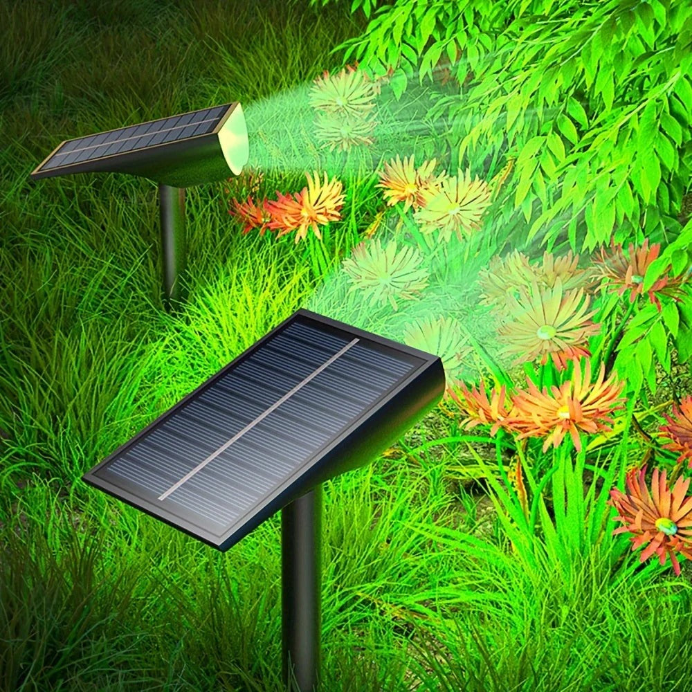 9 LED Solar Garden Light