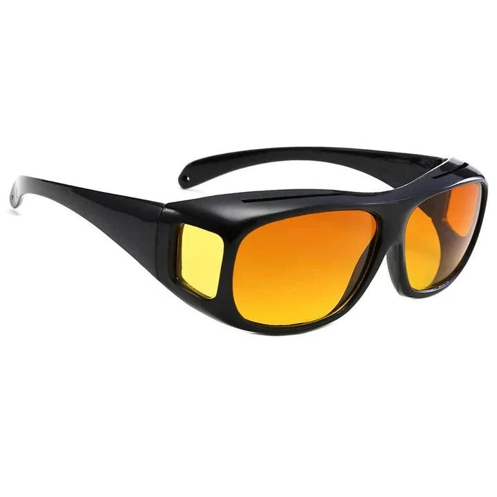 Yellow-Tinted Anti-Glare Glasses