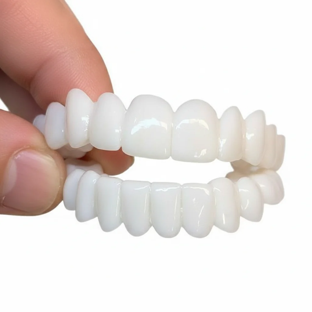 Custom-Fit Cosmetic Tooth Covers