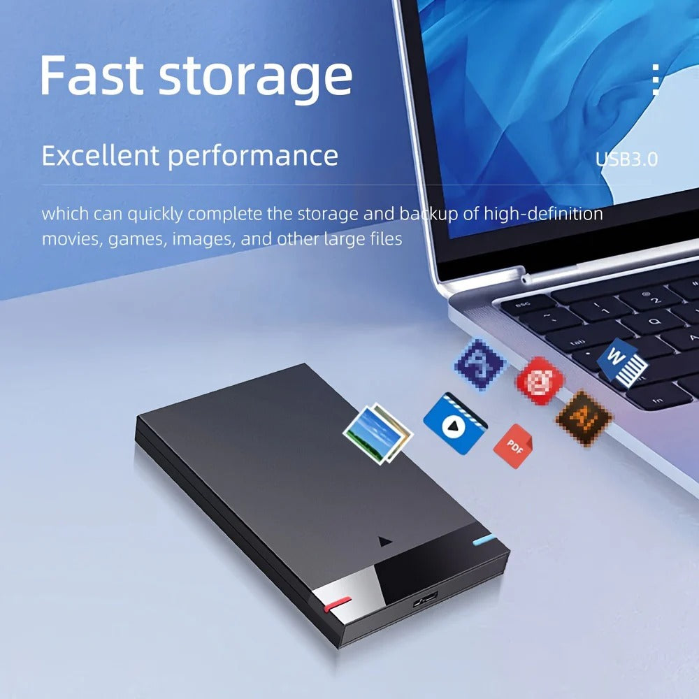 Compact 120 GB External Hard Drive