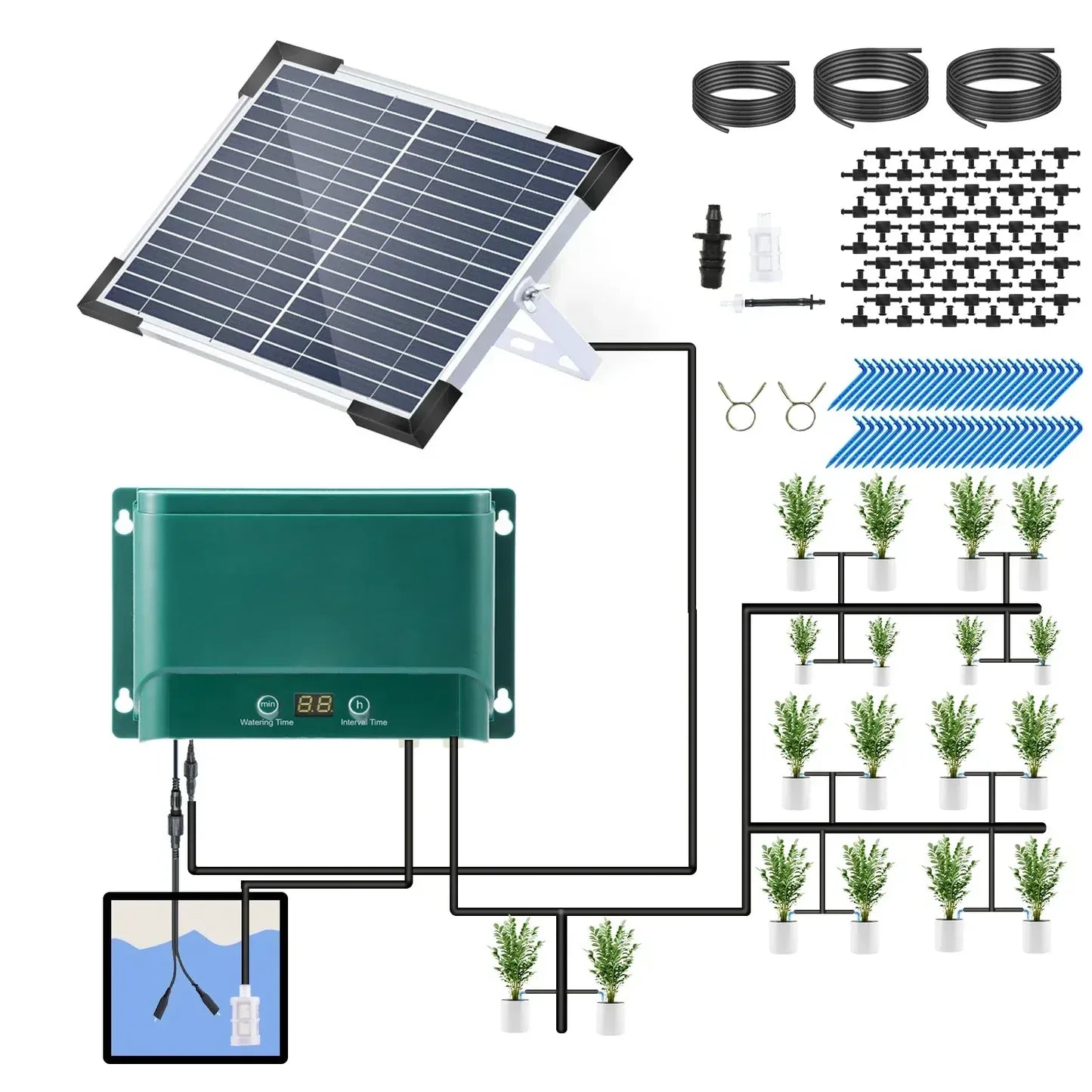 Solar Drip Irrigation System Kit