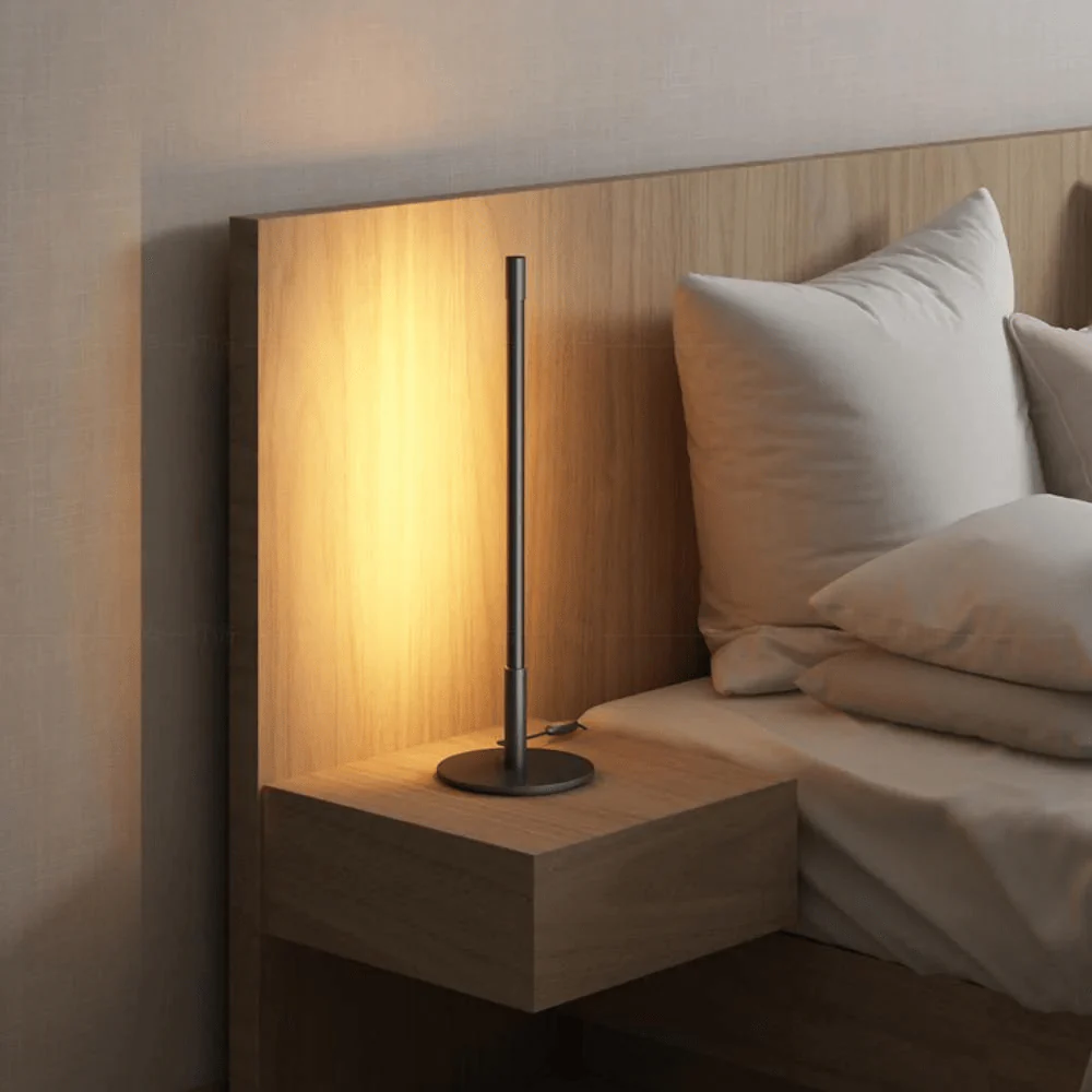 Dimmable Amber LED Table Lamp