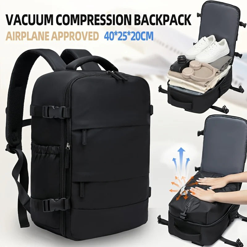 Vacuum Compression Travel Backpack