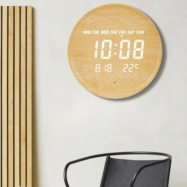 Digital LED Wall Clock
