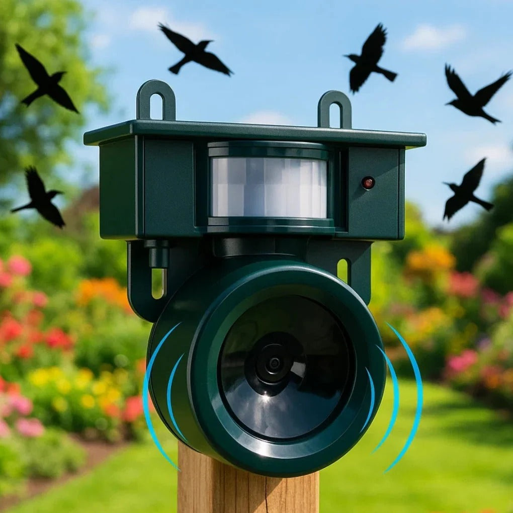 Solar Bird Repeller with Motion Sensor