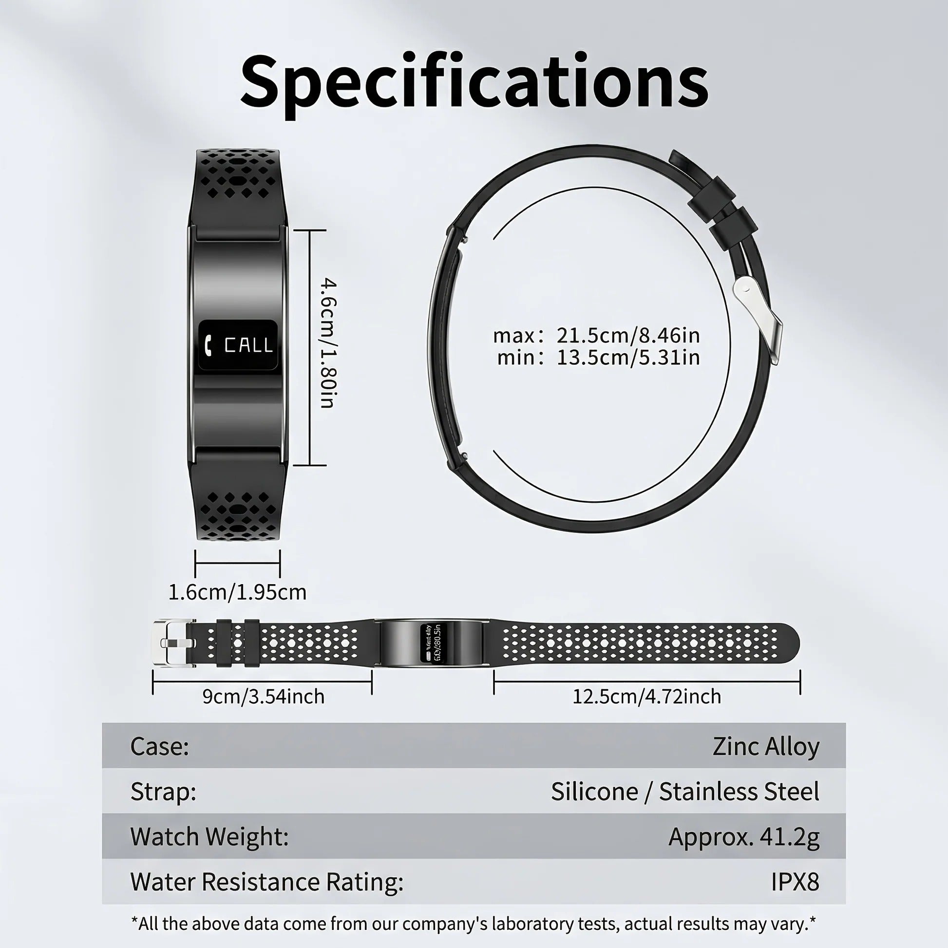 Ultra-Thin Smartwatch with Health Functions