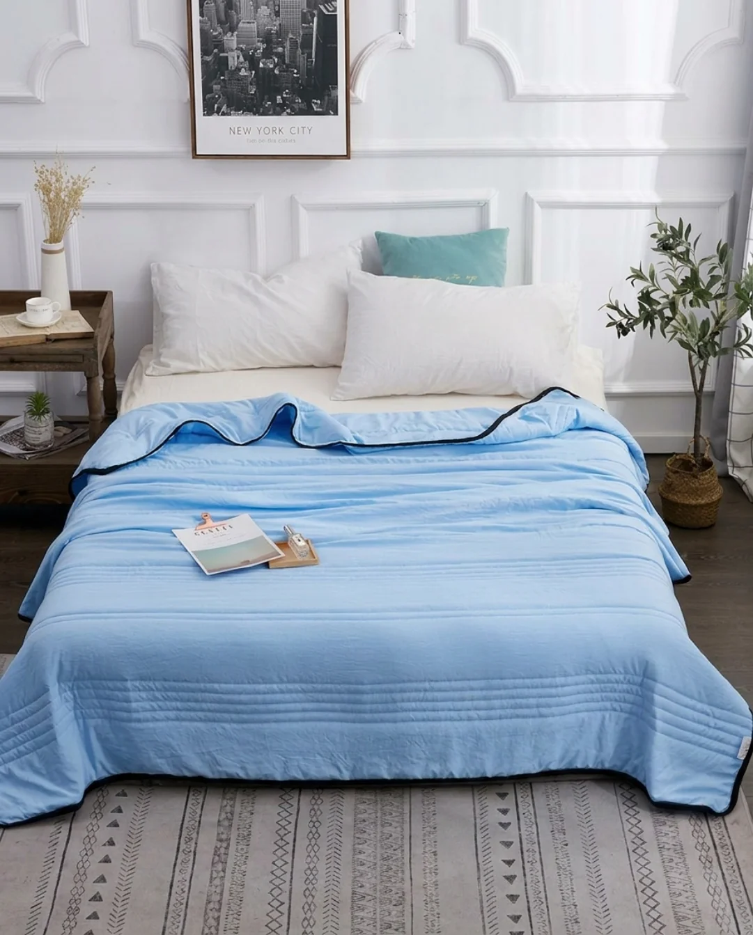 Cooling Bamboo Summer Blanket
