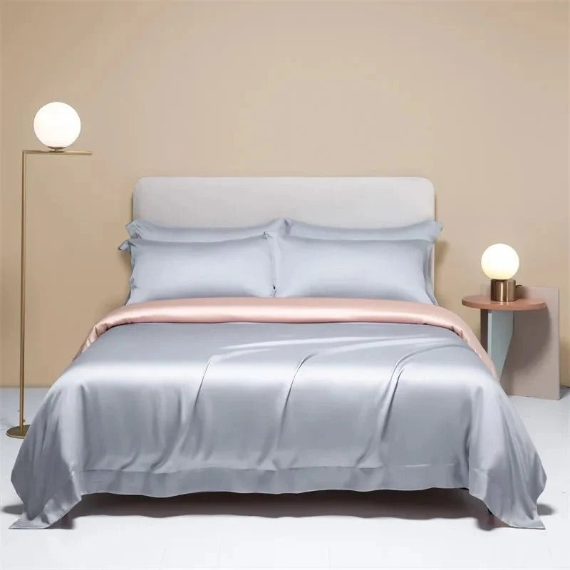 Bamboo Fiber Cooling Duvet Cover Set