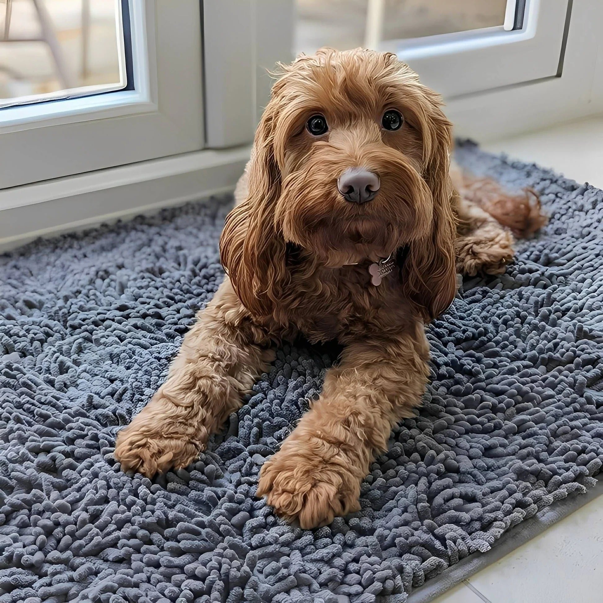 Absorbent Non-Slip Dog Doormat