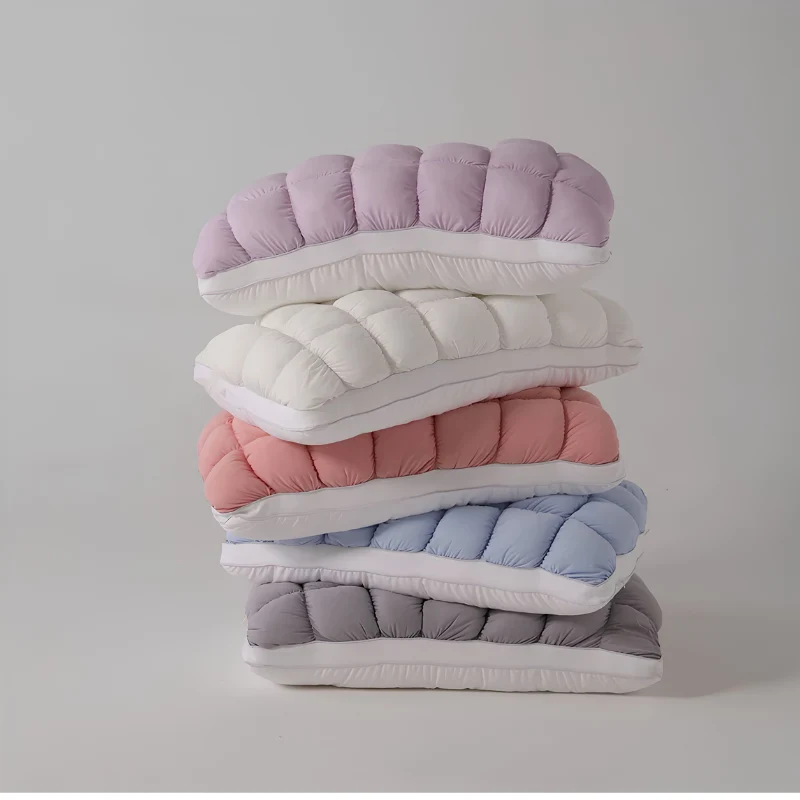 Ergonomic Microfiber Sleeping Pillow