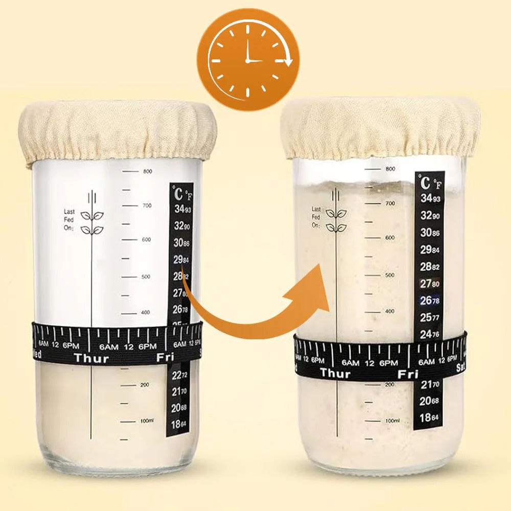 Sourdough Starter Kit with Temperature Monitoring
