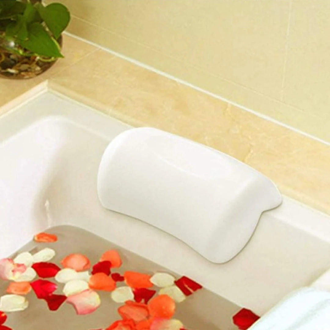 Anti-Slip Bath Pillow with Neck Support