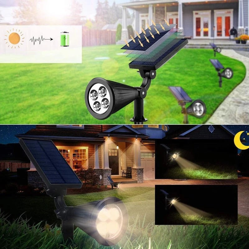 Solar Garden Spotlight (Set of 2)
