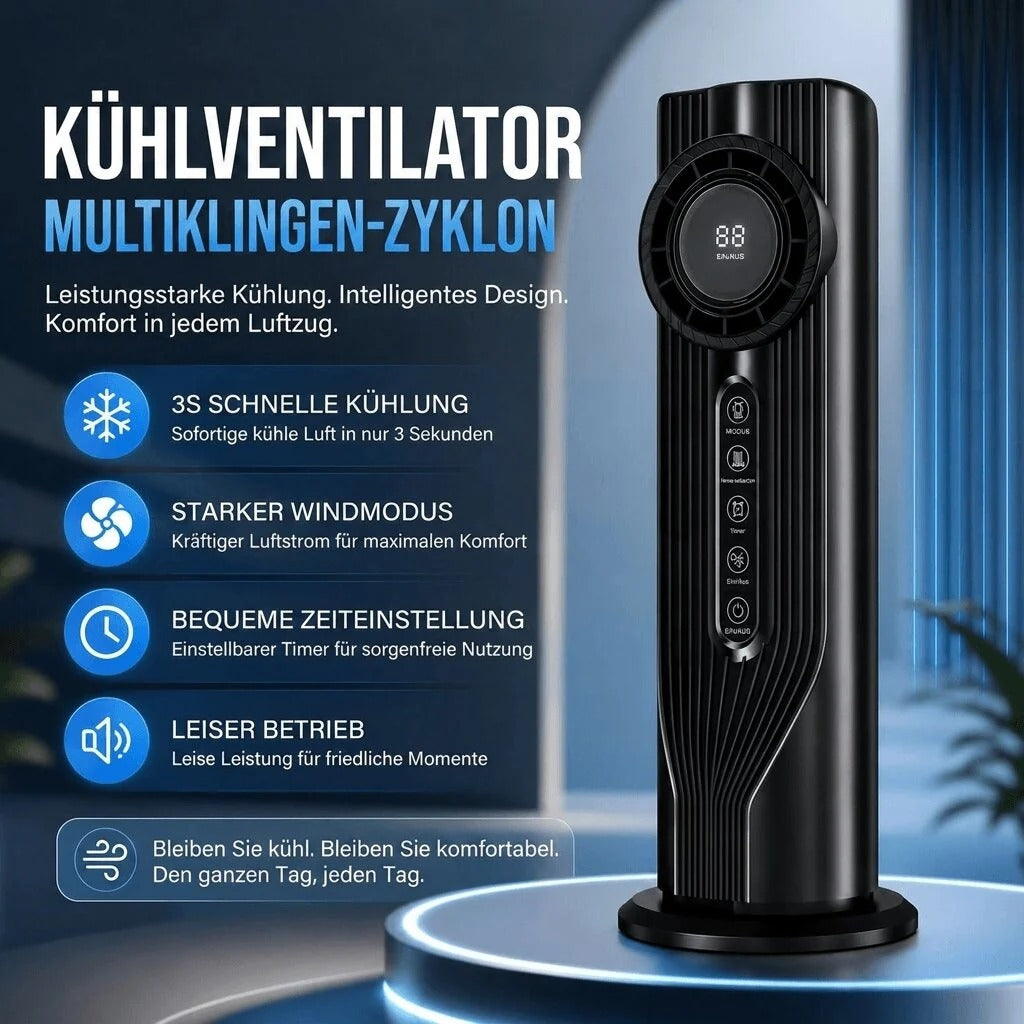 Tower Fan with Humidifier