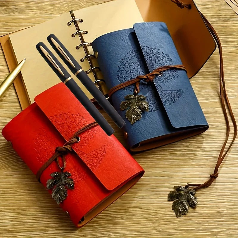 Vintage Tree Journal Set with 2 Gel Pens