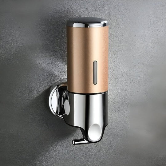 Wall-Mounted Brass Soap Dispenser