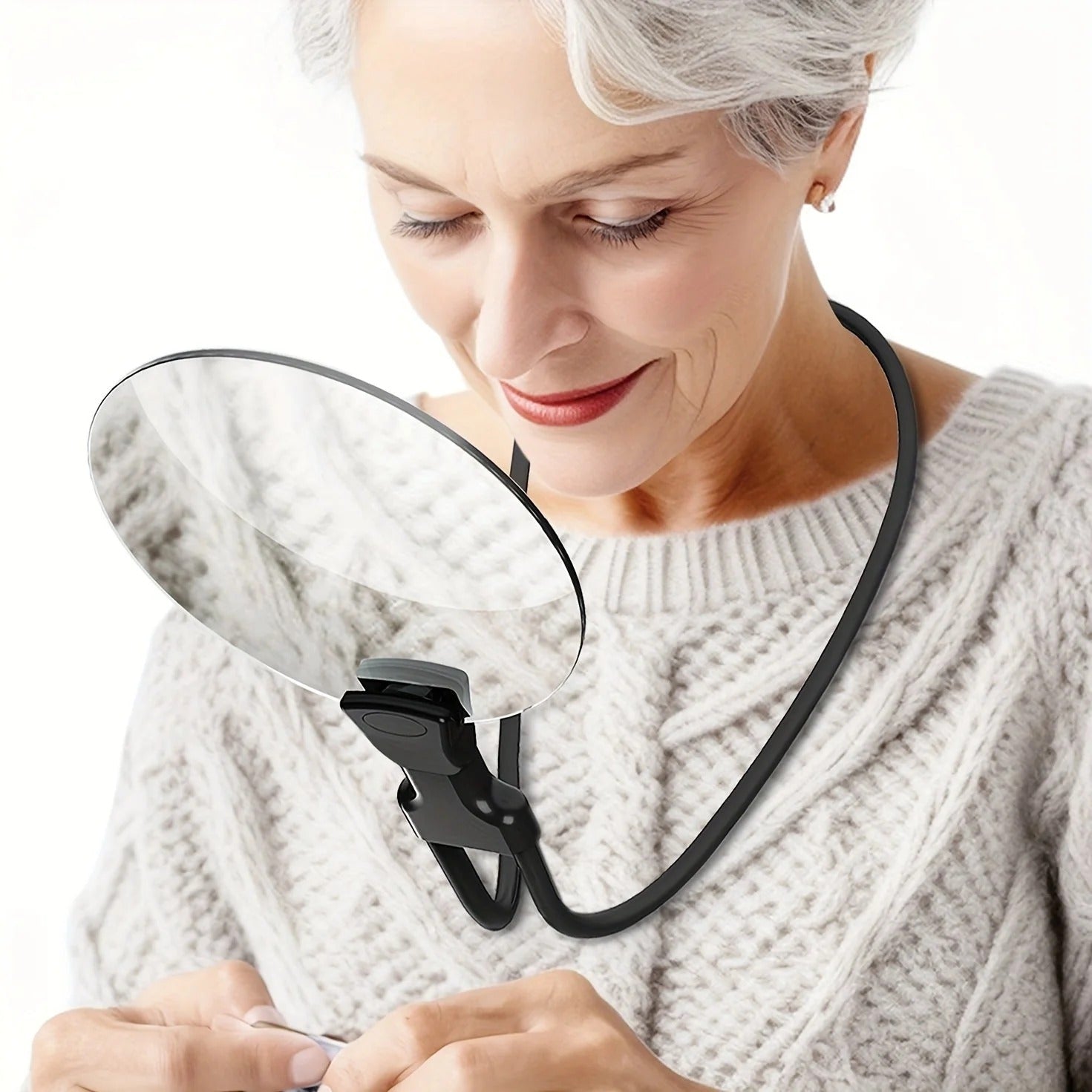 Hands-Free Neck Magnifier (5x)