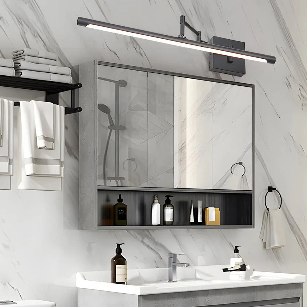 Swivel Arm LED Bathroom Mirror Light