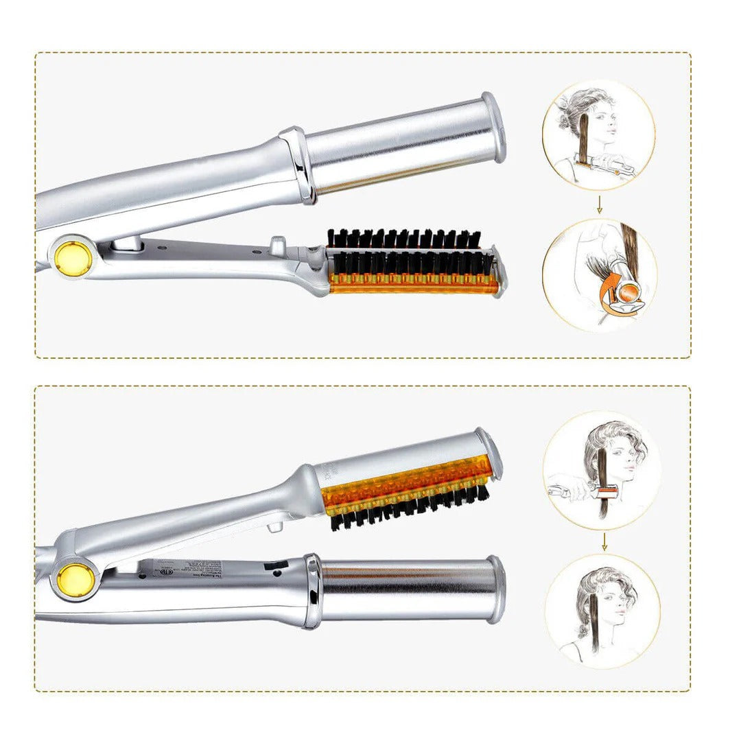 2-in-1 Rotating Hair Styler