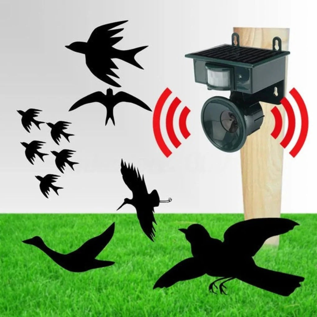 Solar Bird Repeller with Motion Sensor