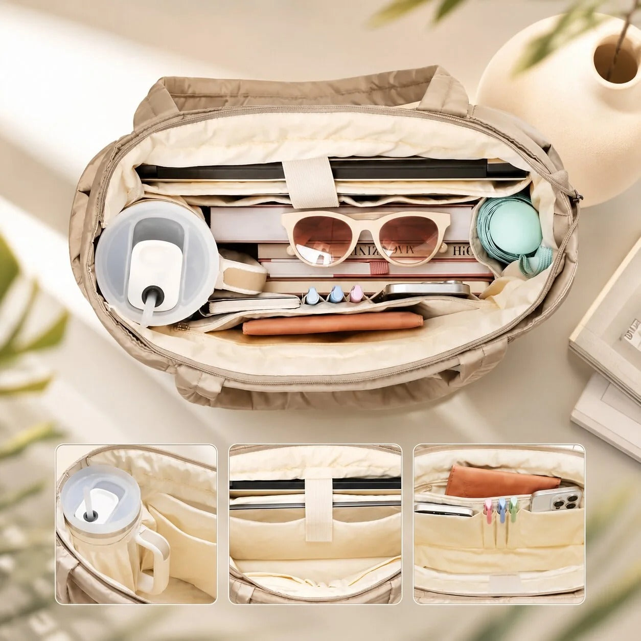 Puffer Tote Bag