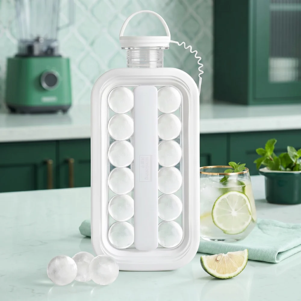 2-in-1 Ice Ball Maker Bottle