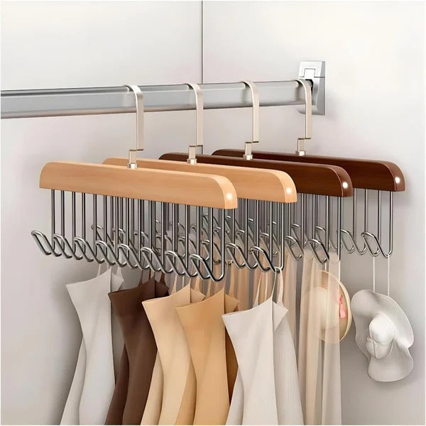 360 Rotating Closet Organiser Hanger
