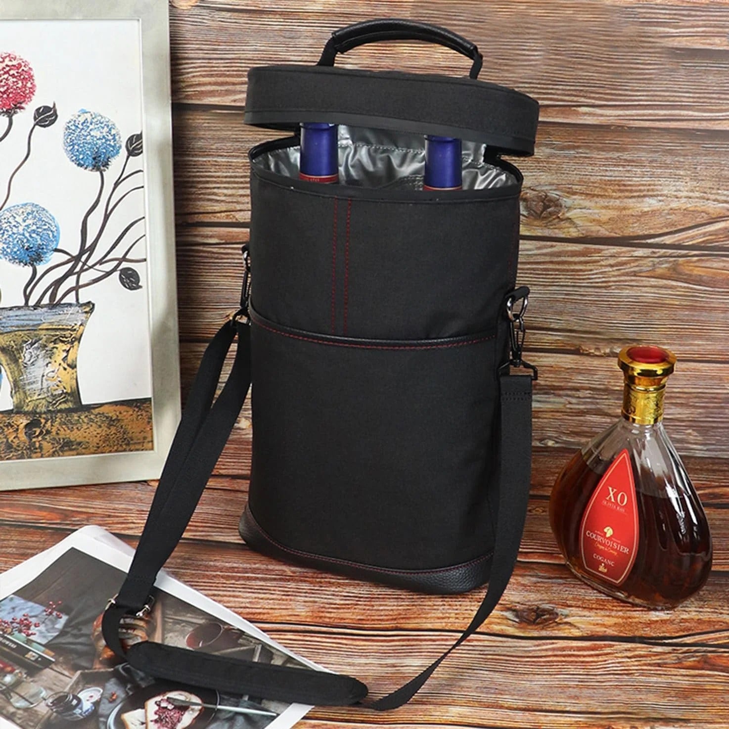 Canvas Wine Cooler Bag (2 Bottles)