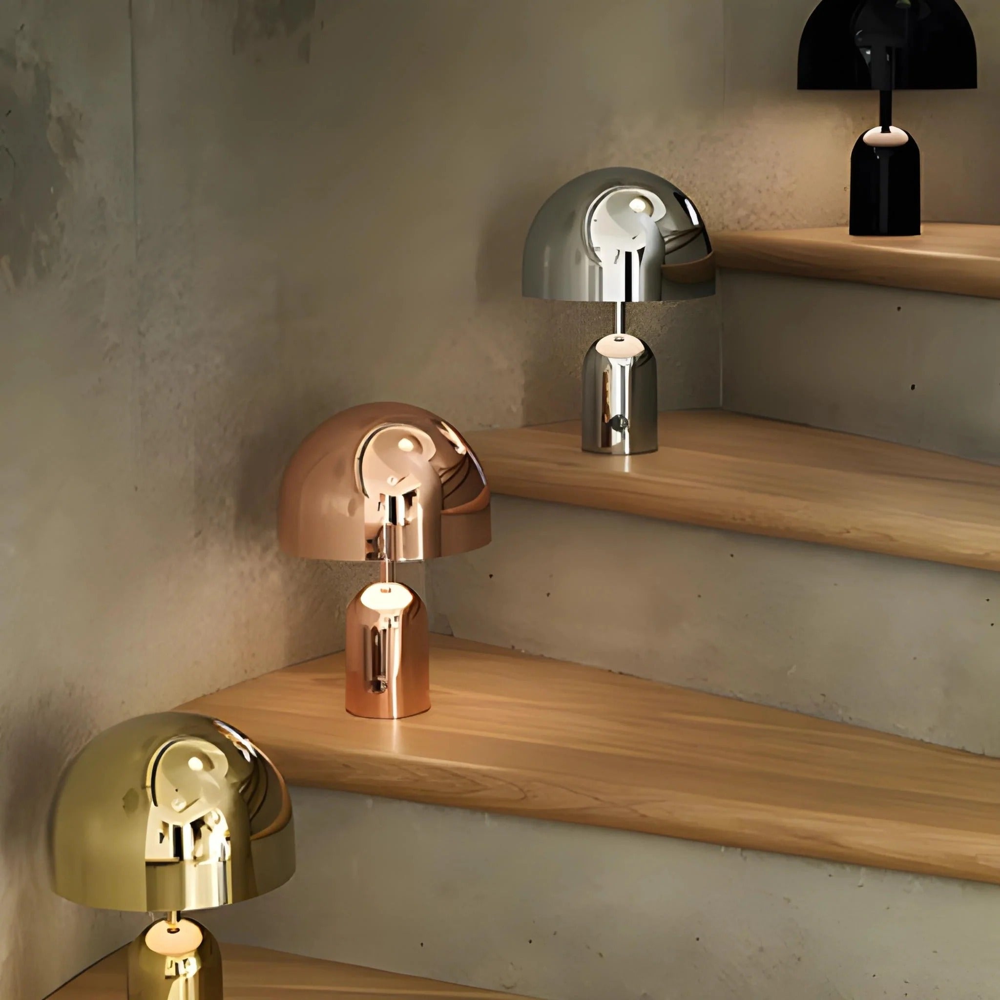 Cordless Dimmable Dome Table Lamp