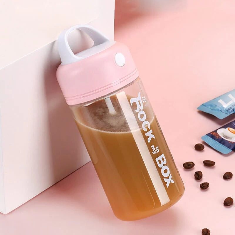 Electric Self-Mixing Shaker Bottle (380 ml)