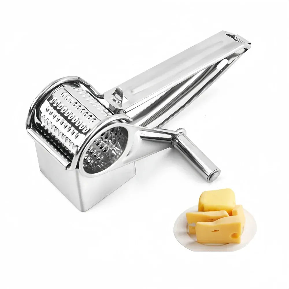 Stainless Steel Rotary Cheese Grater