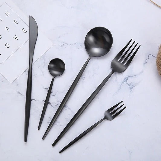 Modern 5-Piece Cutlery Set