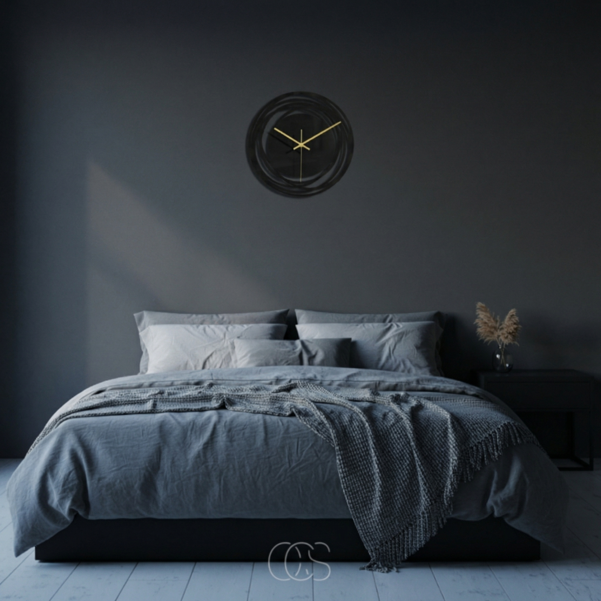 Anif Silent Wall Clock – Modern Minimalist Design