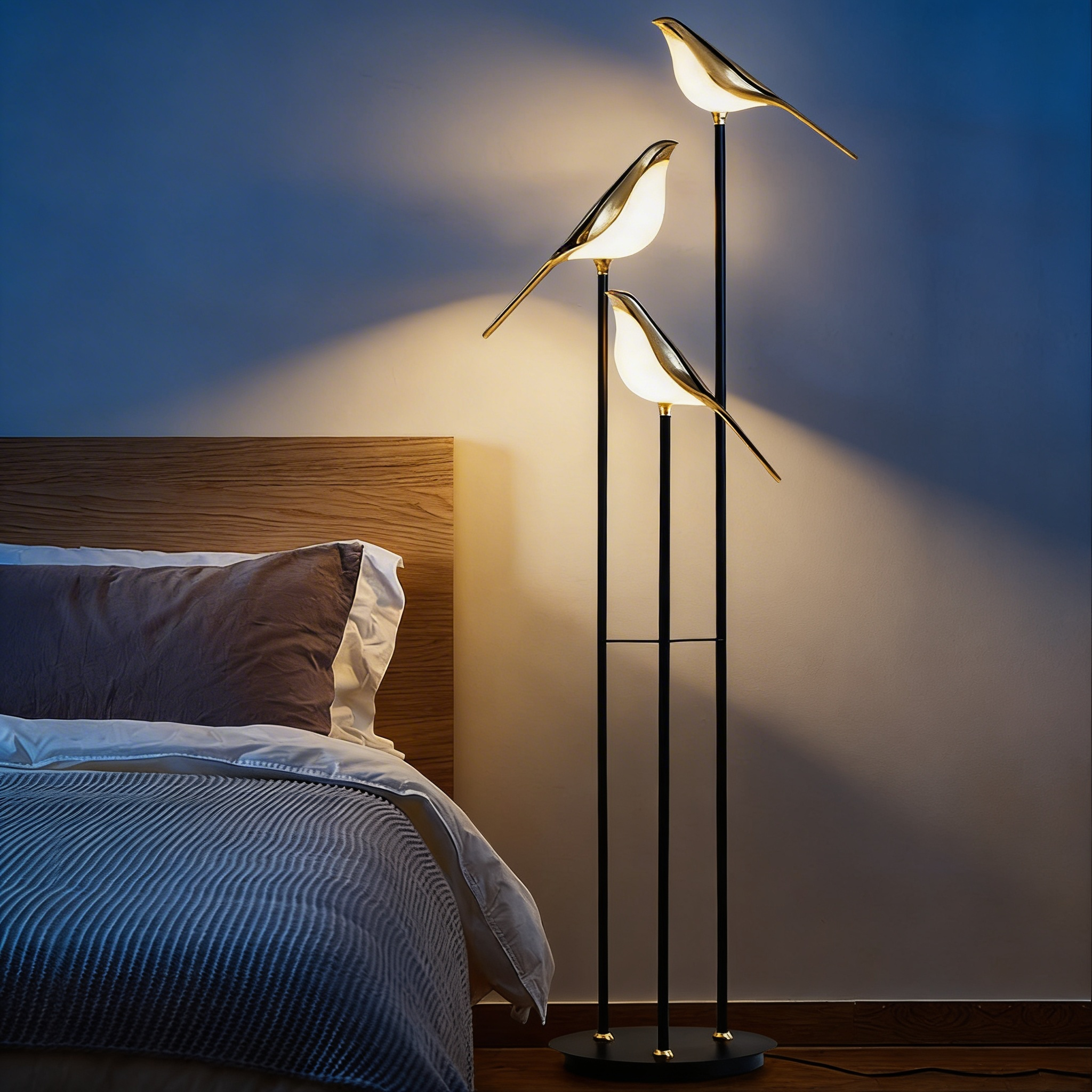 MrBird Floor Lamp – Contemporary Sculptural Design