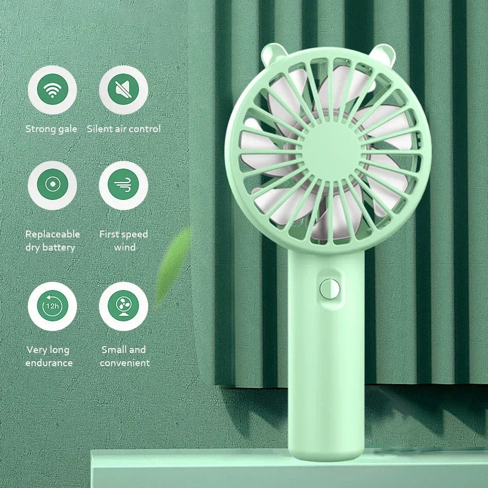 Veyra Mini Hand Fan – USB Rechargeable