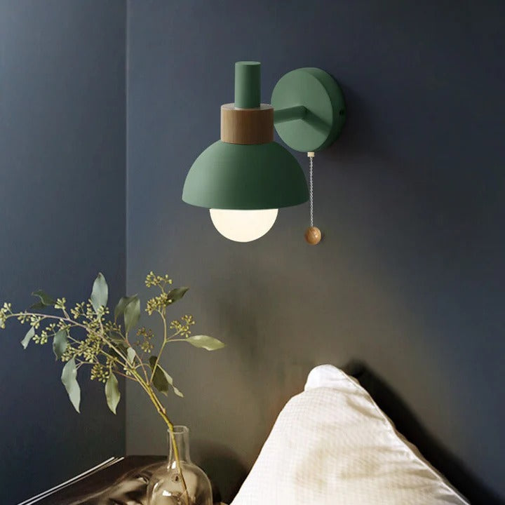 Wall Sconce Lamp | Macaron Globe, 5 Pastel Colours