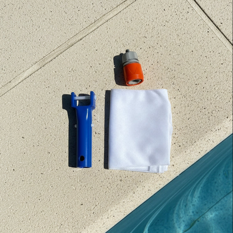 AQUAVAC – Chemical-Free Pool Cleaner with Strong Suction Power for Leaves & Dirt