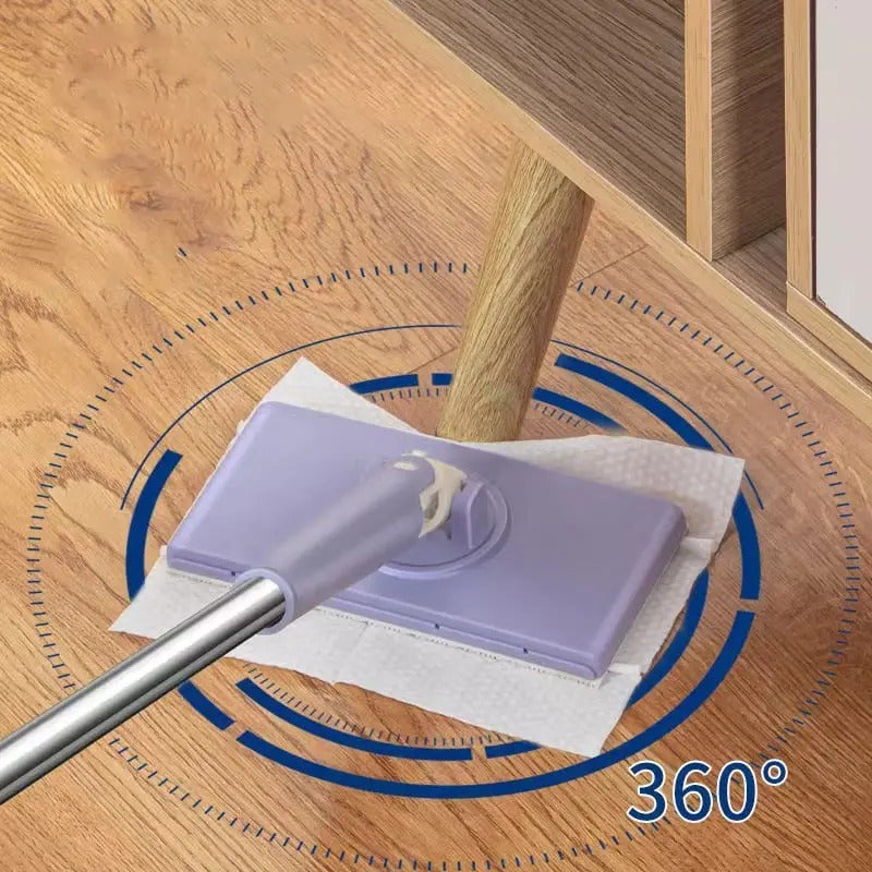 360° Mini Mop – Hands-Free Cloth Release