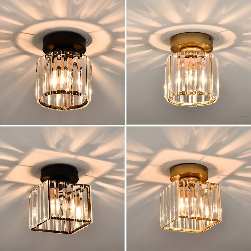Casa Lumière Plafondlamp - Chique Glasverlichting voor Hal en Woonruimte