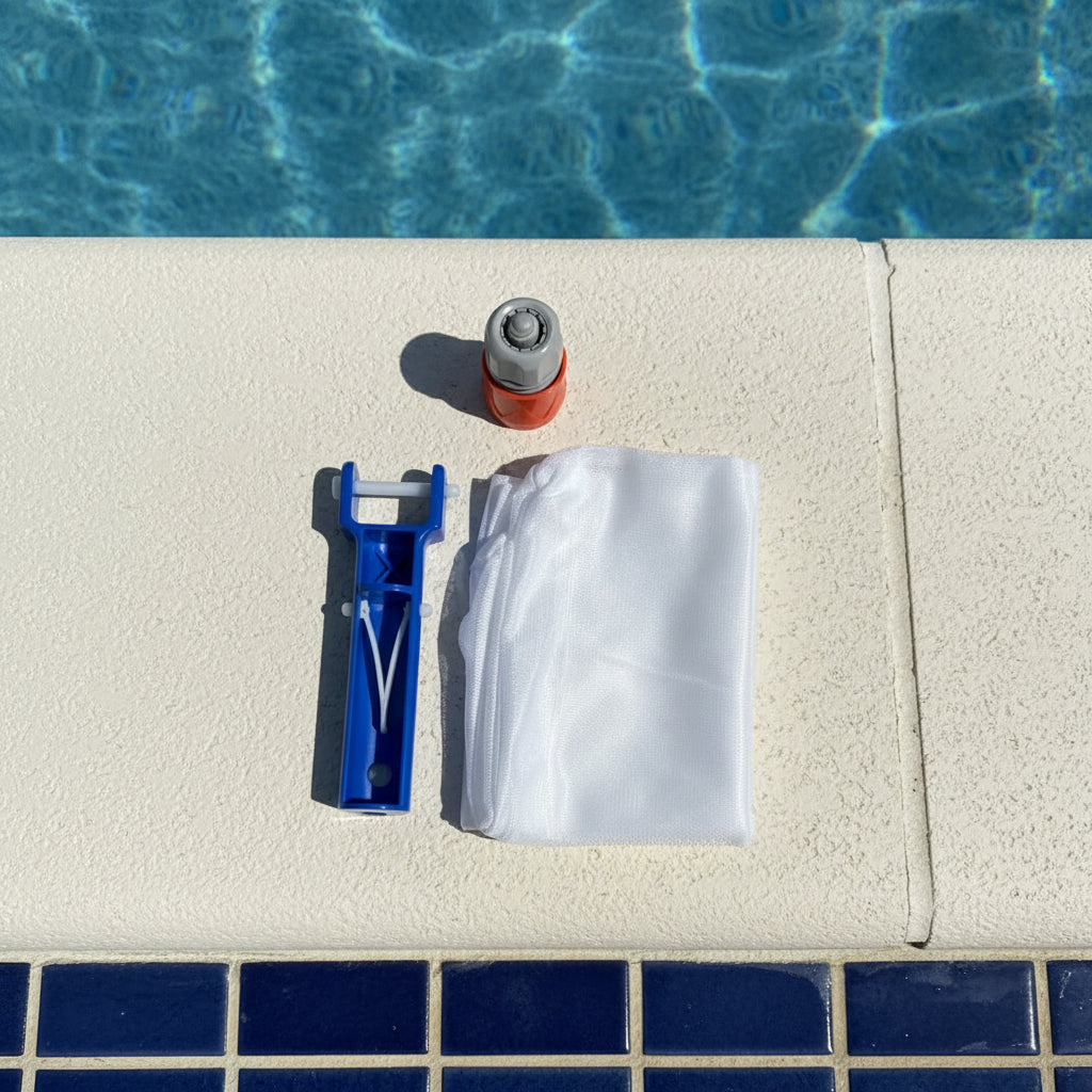 AQUAVAC – Chemical-Free Pool Cleaner with Strong Suction Power for Leaves & Dirt