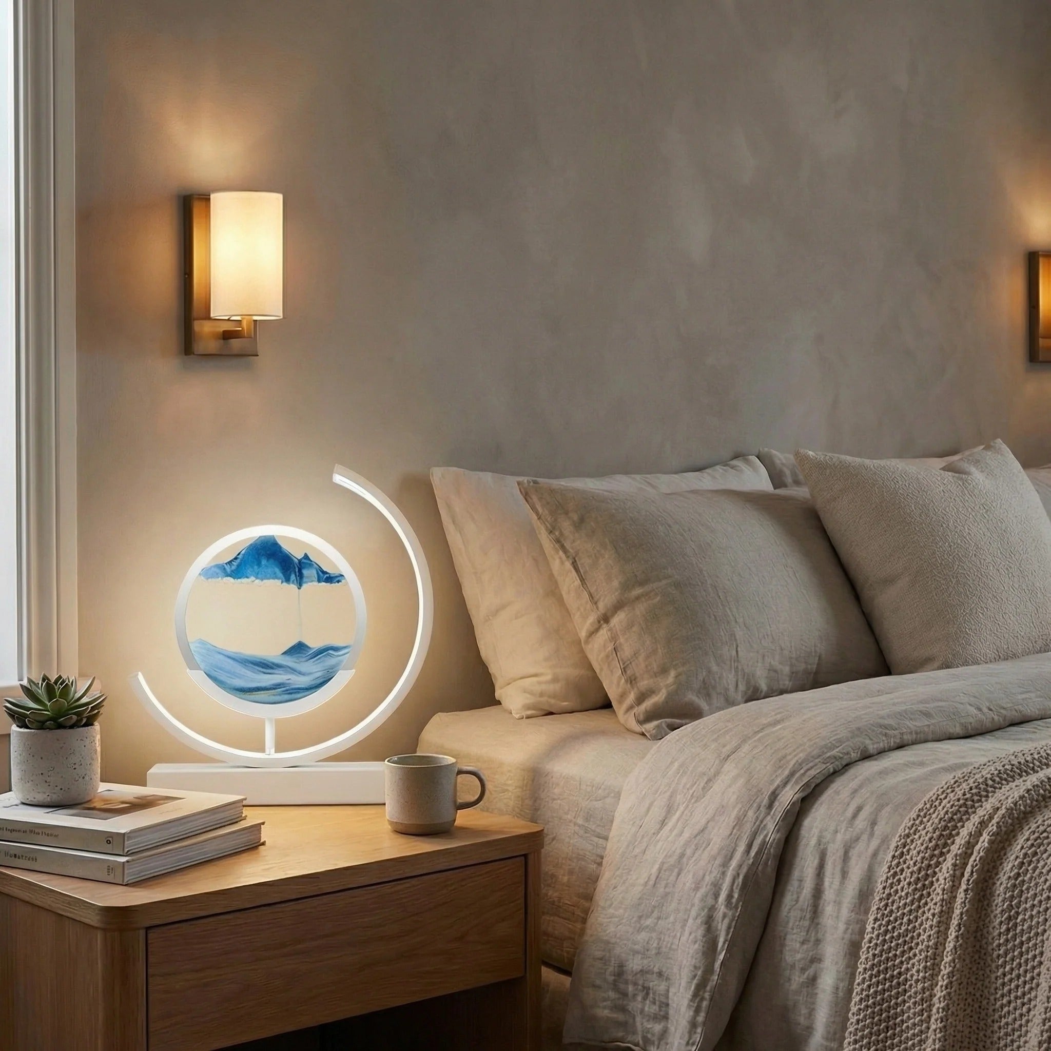 3D Quicksand Art Lamp | 5 Colour Sandscapes
