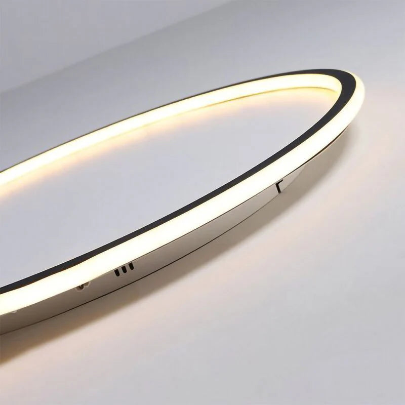 Modern Round LED Flush Mount Ceiling Light for Bedroom