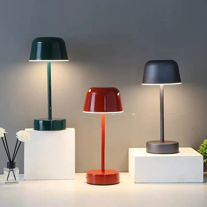 LumaGlow™ draadloze paddenstoellamp met dimbare LED