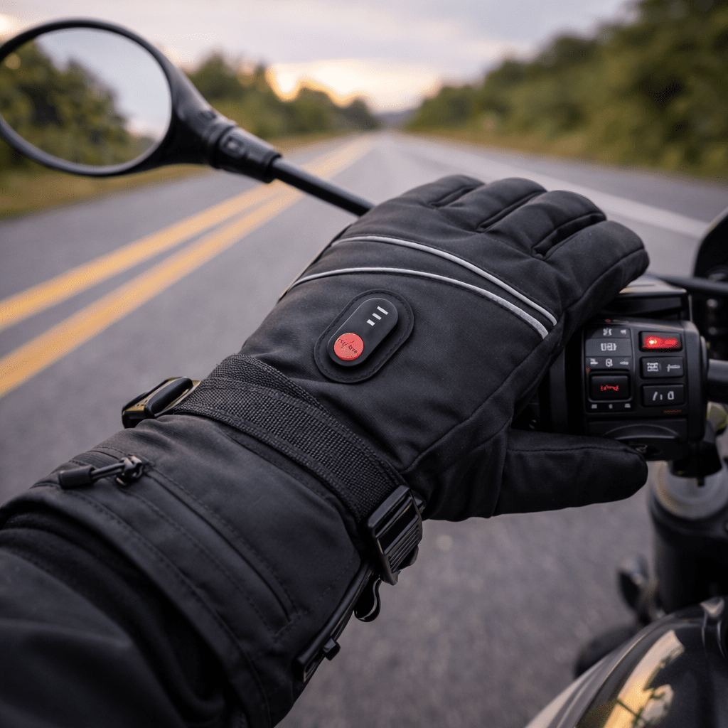 COLDPROTECT – Heated winter gloves with rechargeable heating function for outdoor activities