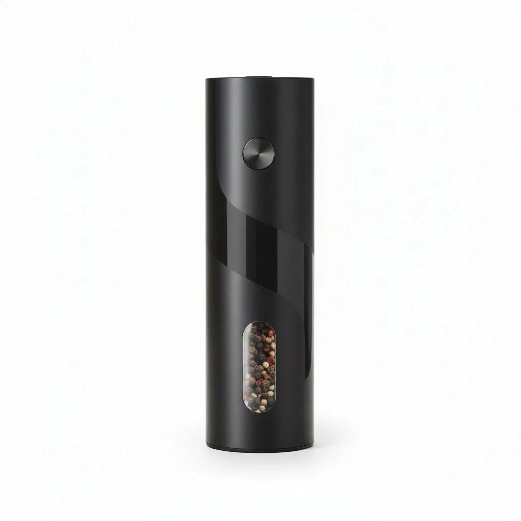 Electric Salt & Pepper Grinder Set with USB Charging Base
