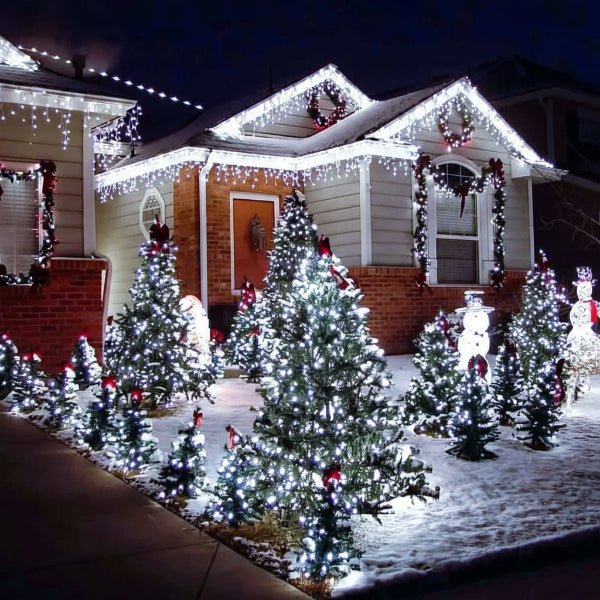 SOLARGLINT – Solar LED Garland with 300 Lights, 8 Modes, IP65 Weatherproof