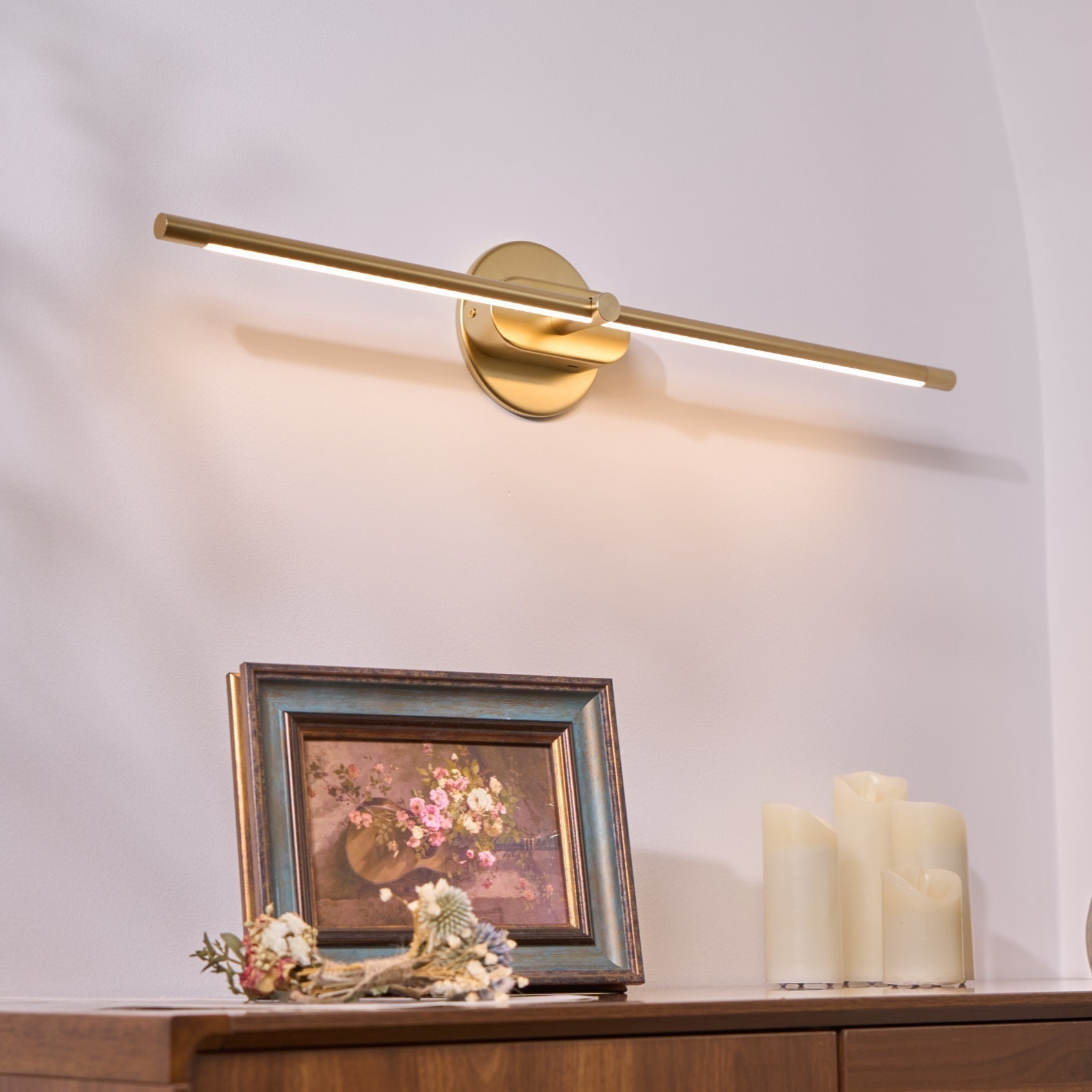 Lumio Slim Cordless Linear Wall Light