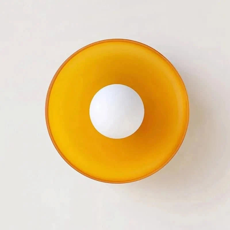 GLASSGLOW Ceiling Lamp – Nordic Glass Design for Stylish Lighting