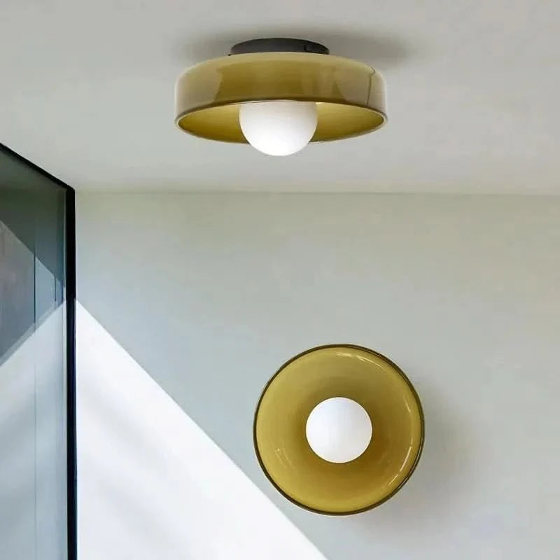 GLASSGLOW Ceiling Lamp – Nordic Glass Design for Stylish Lighting